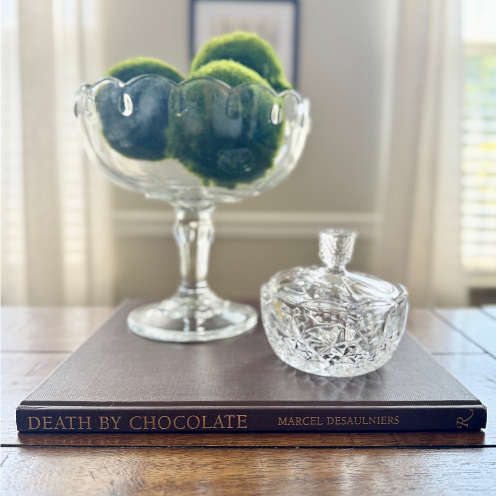 Vintage Cookbook/Shelf Styling Book: Death by Chocolate